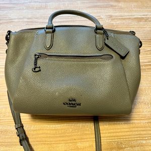 Coach purse with removable crossbody strap